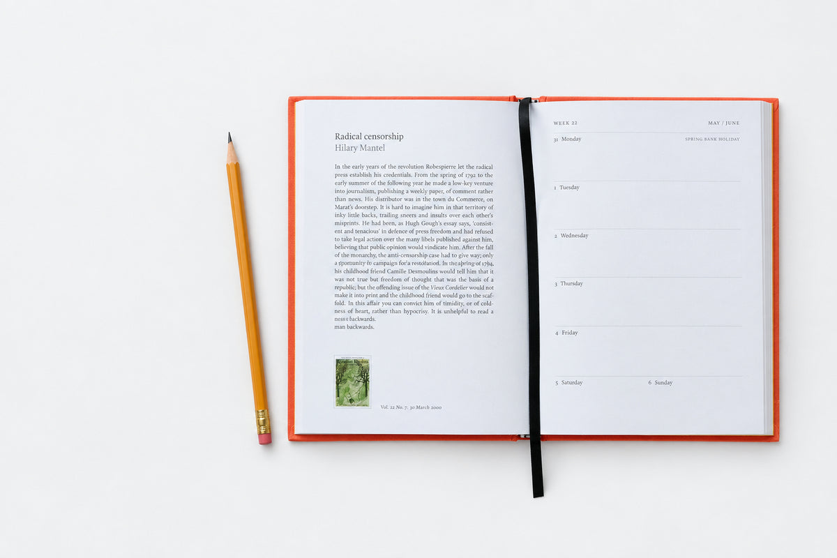 LRB Diary for 2027: What was reading?