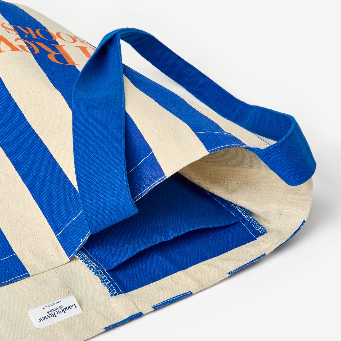 LRB Blue & White Stripe Tote Bag - LIMITED EDITION
