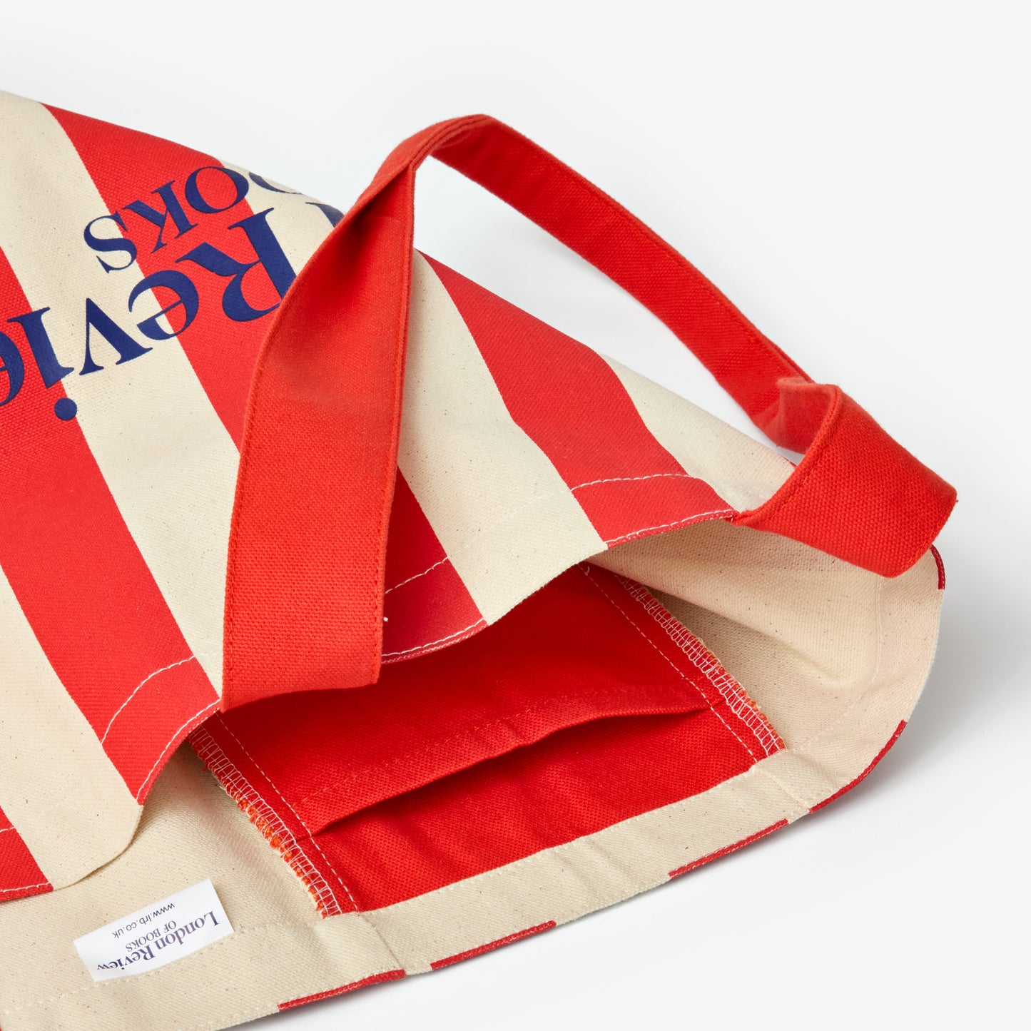 LRB Red & White Stripe Tote Bag - LIMITED EDITION