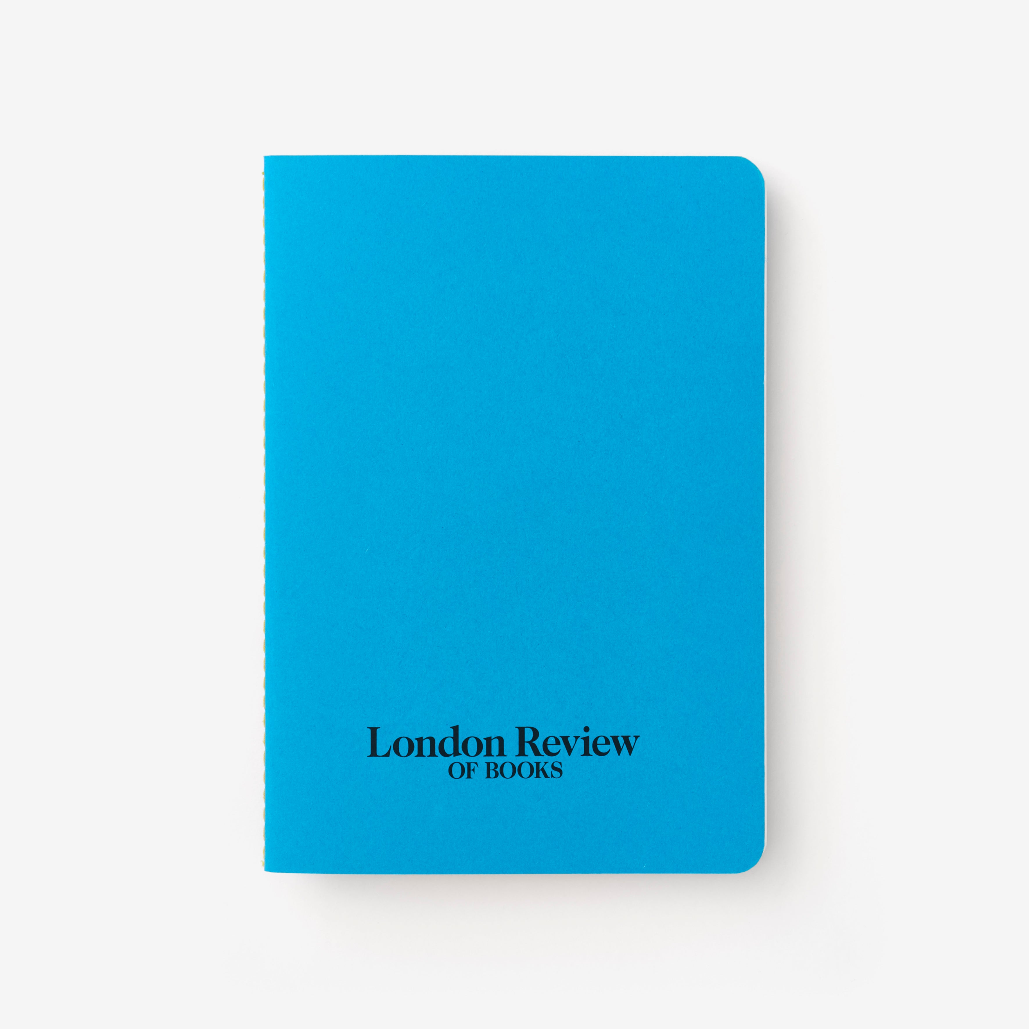 LRB A5 Plain Notebook in Blue – The LRB Store