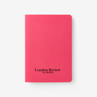 LRB A5 Plain Notebook in Hot Pink