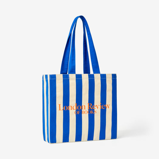 LRB Blue & White Stripe Tote Bag - LIMITED EDITION