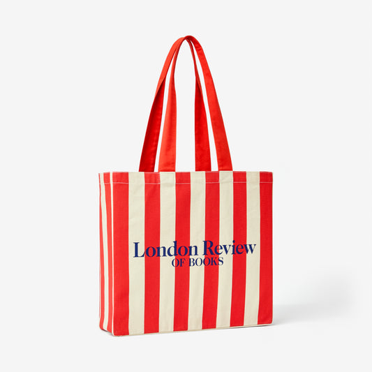 LRB Red & White Stripe Tote Bag - LIMITED EDITION